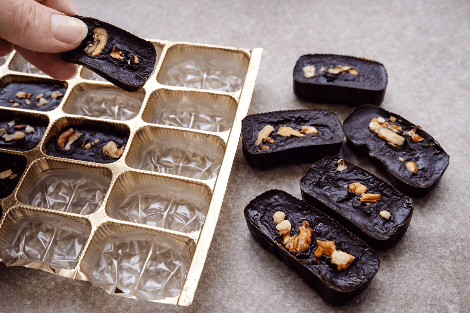 Домашен черен шоколад-Стъпка-8170